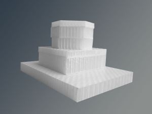 Composiet Honingraat Sandwich Paneel Structuur